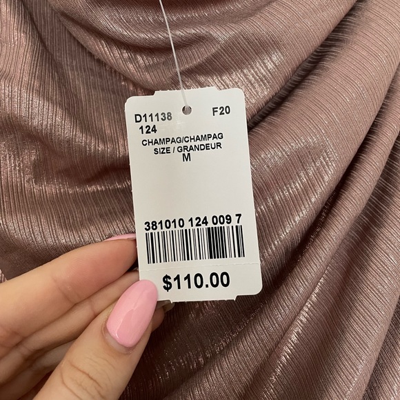 One Sleeve Mini Dress - Picture 2 of 5